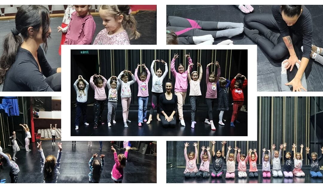 Анастасија Центар во Србија организираше часови за модерен и современ танц за деца